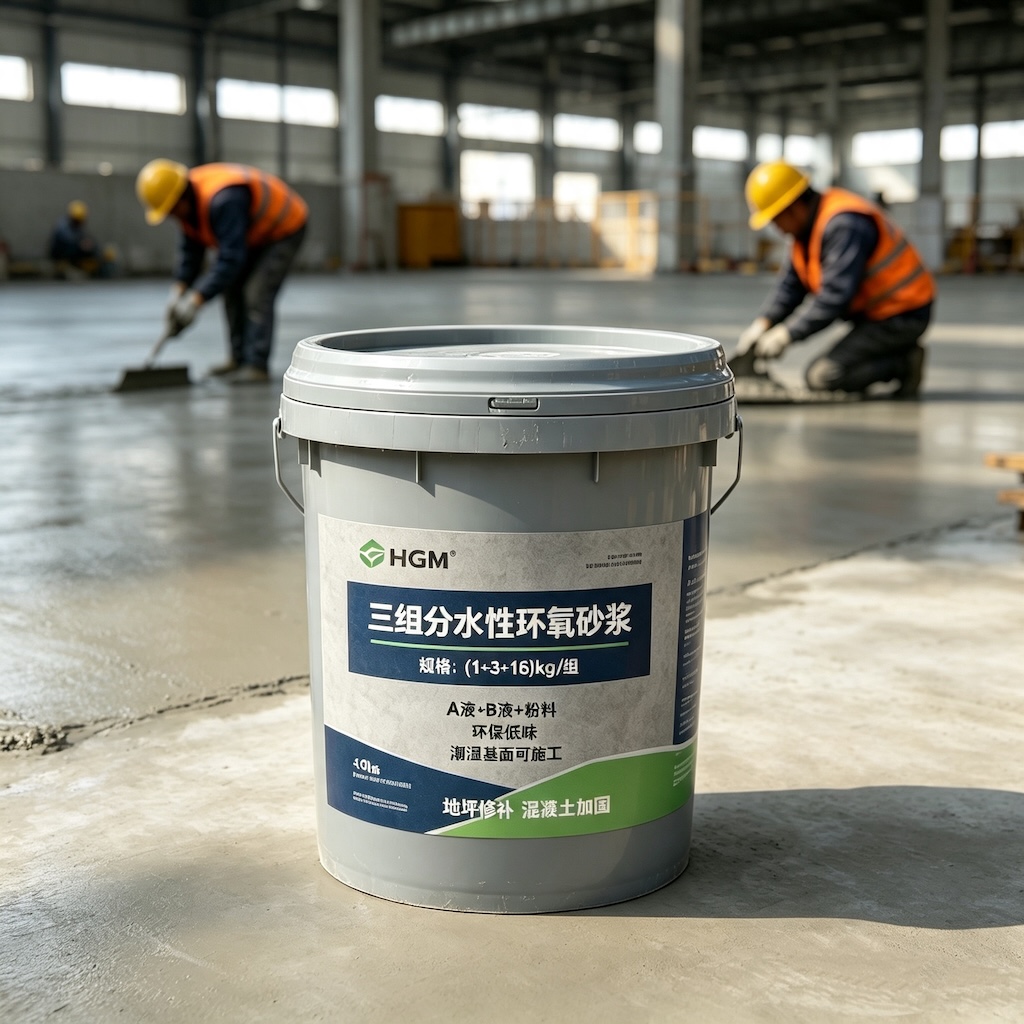龙州三组份水性环氧砂浆